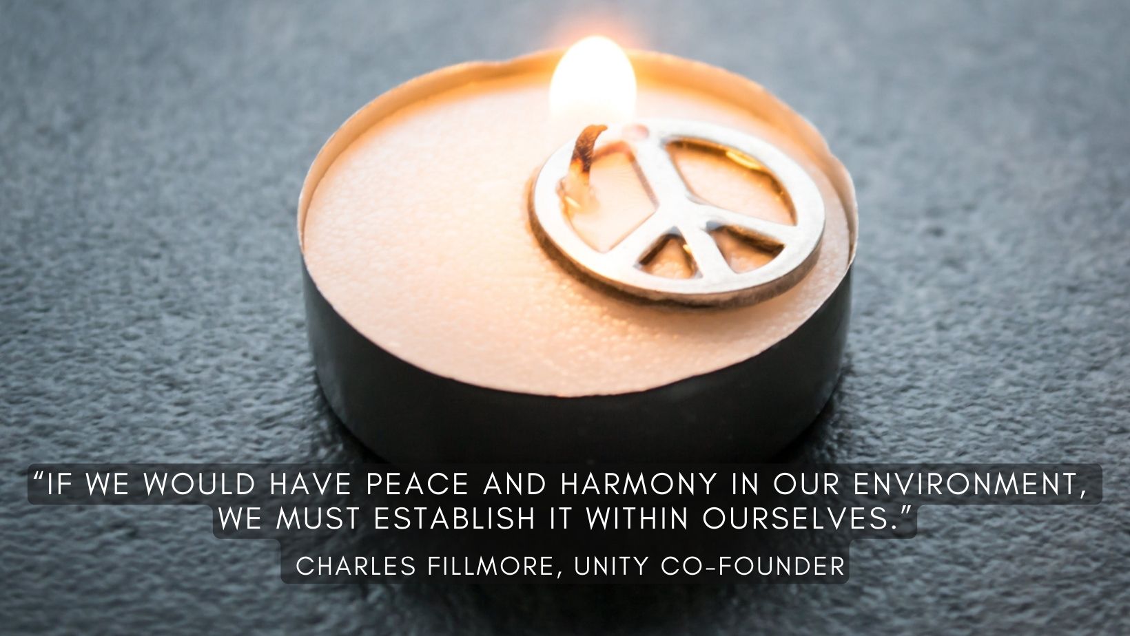 Charles Fillmore Quote on Peace
